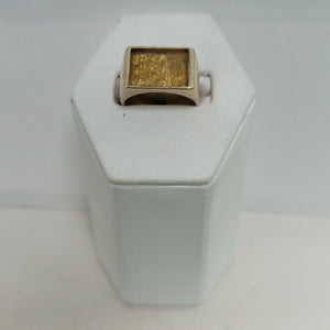 ANILLO ORO 10 K 9,50 GRMS (SEMINUEVO)