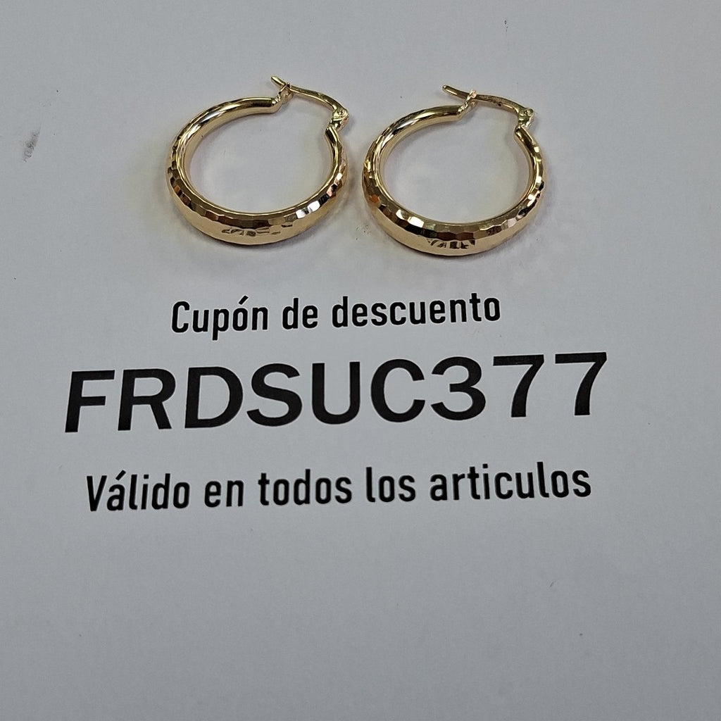 ARRACADAS ORO 14K 2.3 (NUEVO)