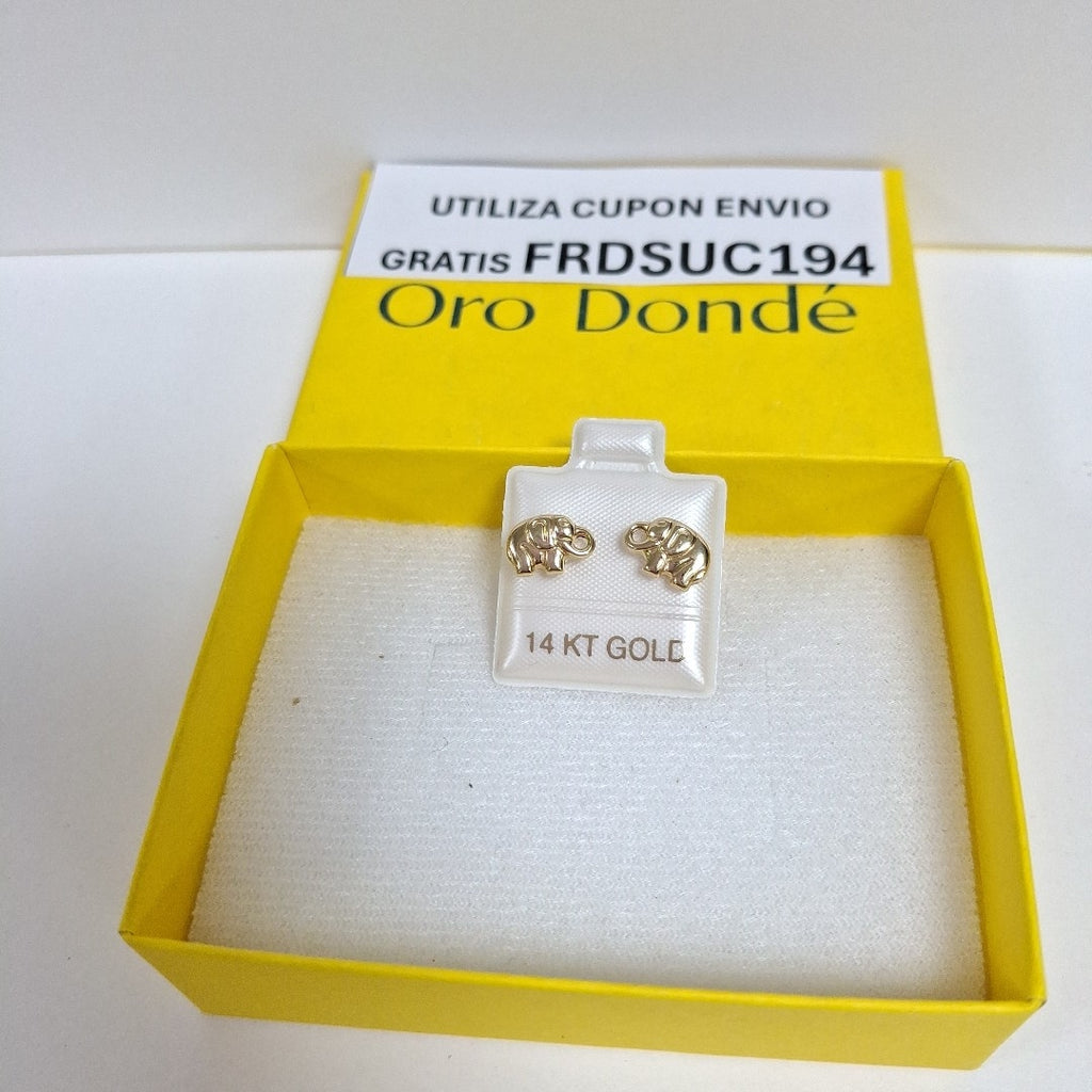 BROQUELES ORO 14K 1.1 (NUEVO)