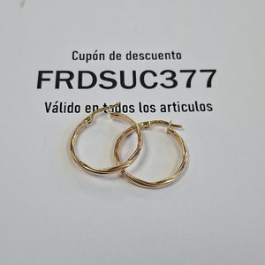 ARRACADAS ORO 14K 2.6 (NUEVO)