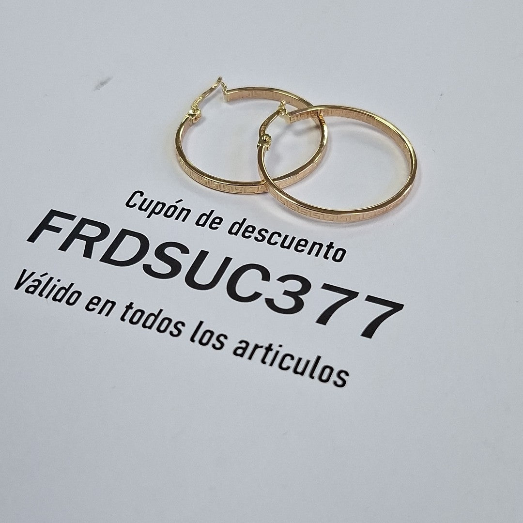 ARRACADAS ORO 14K 1.9 (NUEVO)