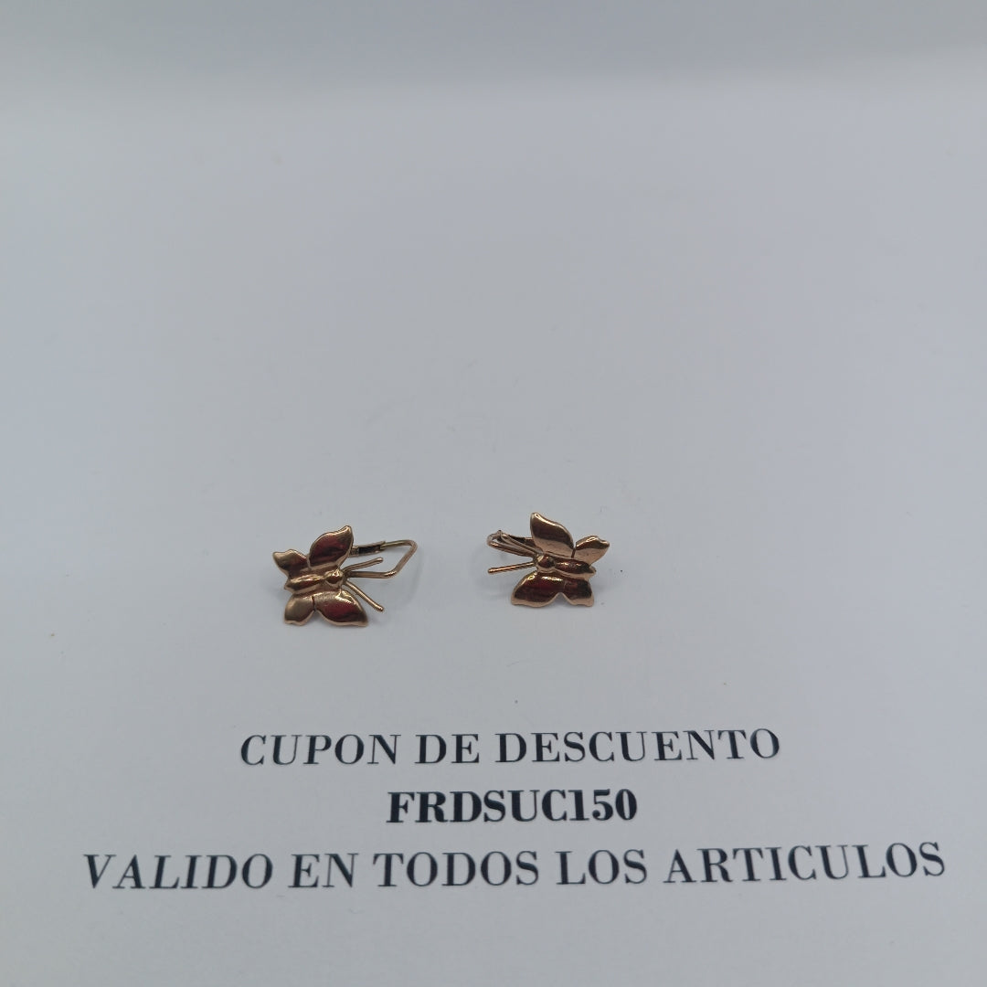ARETES PAR ORO 10 K 1.4 GRMS (SEMINUEVO)