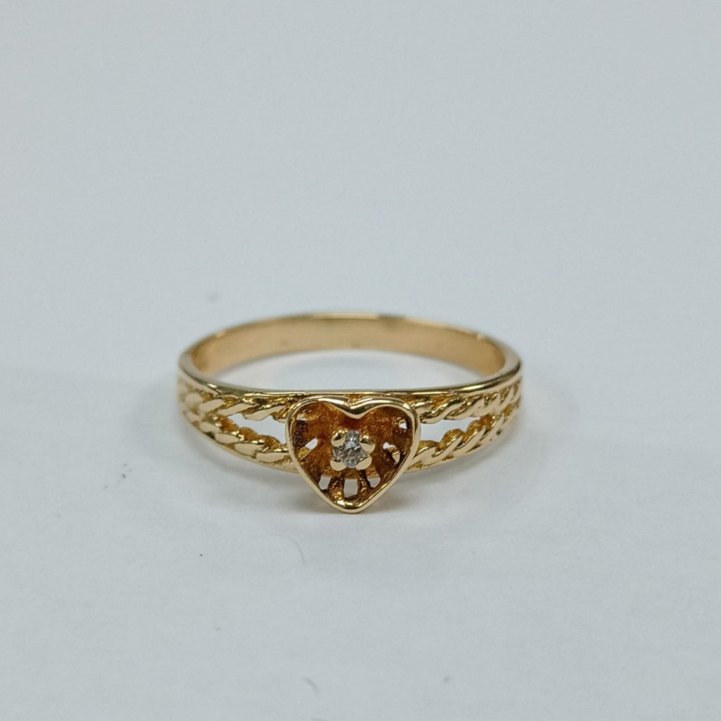 ANILLO ORO 10 K 1,60 GRMS (SEMINUEVO)