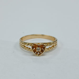 ANILLO ORO 10 K 1,60 GRMS (SEMINUEVO)