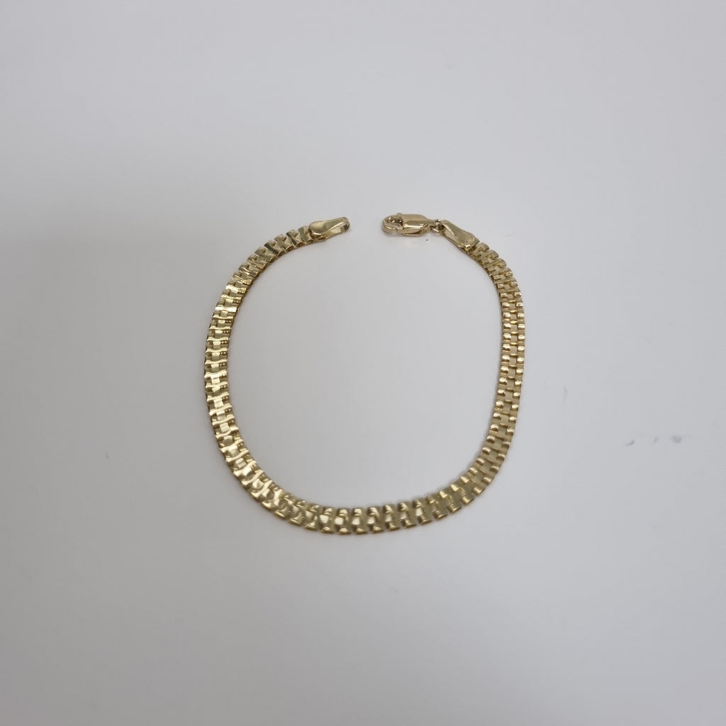 PULSERA ESPECIAL 14K 18 CM 3.9 GR (NUEVO)