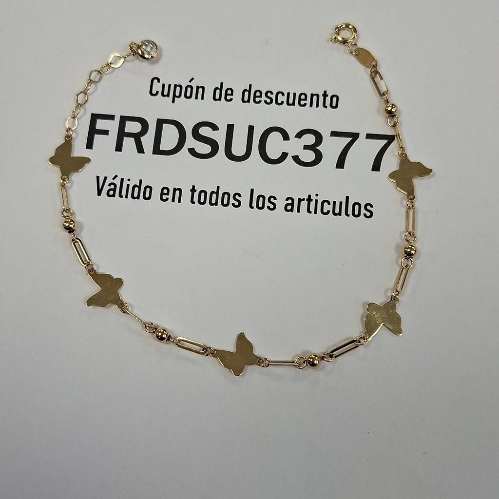 PULSERAS DAMA ORO 14K 2 (NUEVO)