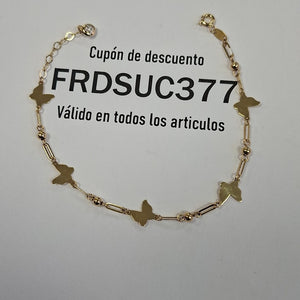 PULSERAS DAMA ORO 14K 2 (NUEVO)