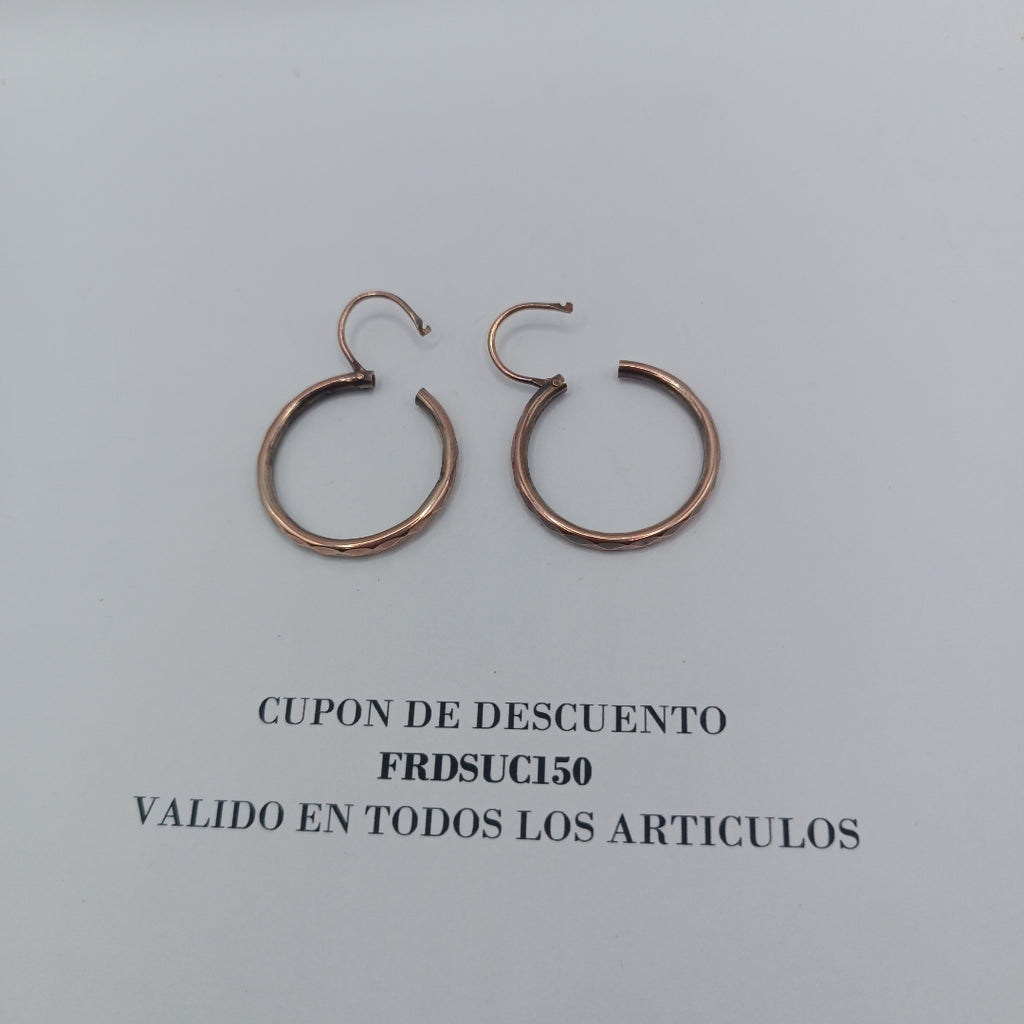 ARETES PAR ORO 8 K 3.3 GRMS (SEMINUEVO)
