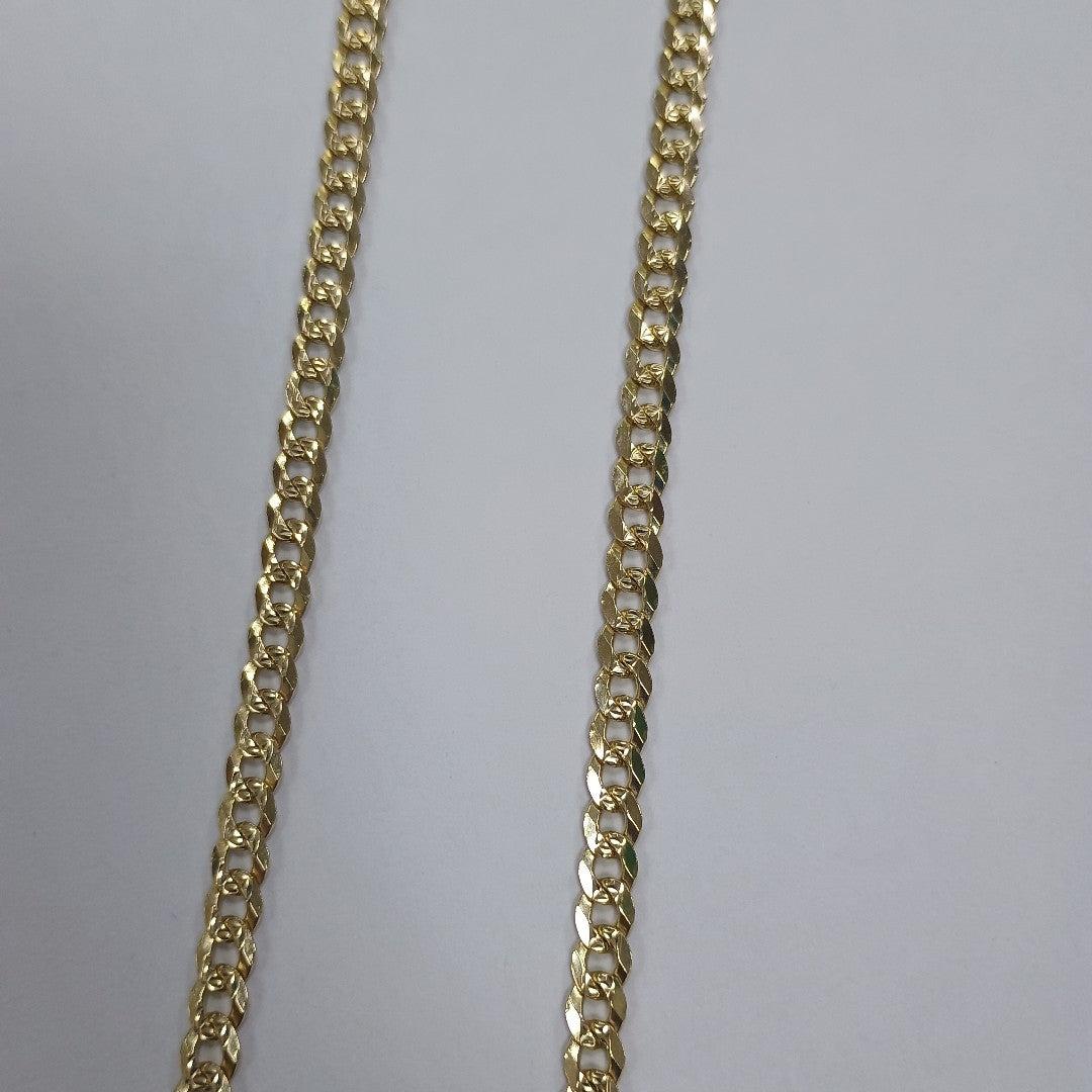 CADENA BARBADA 14K 60 CM 21.2 GR (NUEVO)