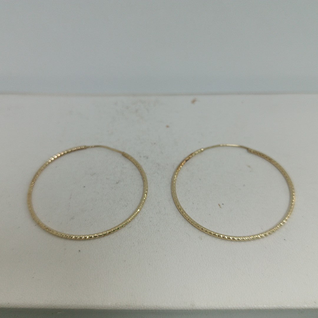 ARRACADAS PAR ORO 14 K 1.6 GRMS (SEMINUEVO)