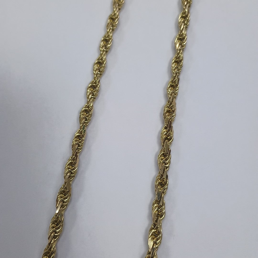 CADENA TORZAL 14K 55 CM 46.6 GR (NUEVO)