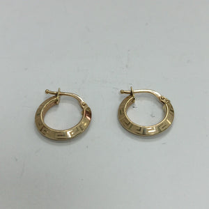 ARETES PAR ORO 14 K 1.5 GRMS (SEMINUEVO)
