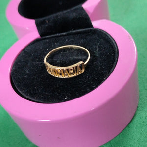 ANILLITO ORO 10 K 0.7 GRMS (SEMINUEVO)