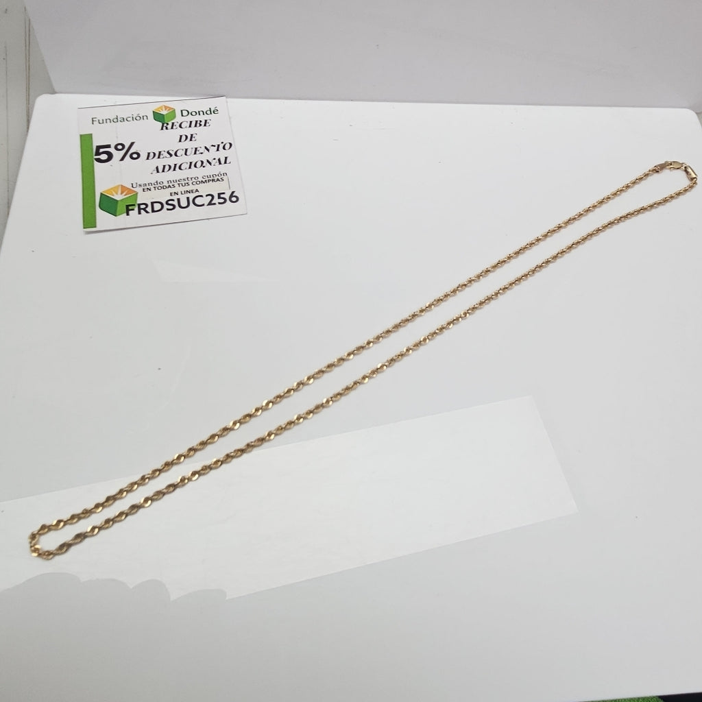 CADENA ORO 10 K 3,20 GRMS (SEMINUEVO)