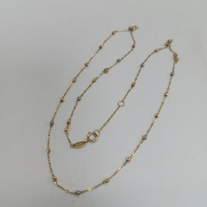CADENA ORO 14 K 1.5 GRMS (SEMINUEVO)