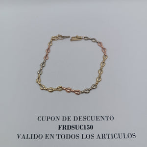 PULSERA ORO 14 K 3,50 GRMS (SEMINUEVO)