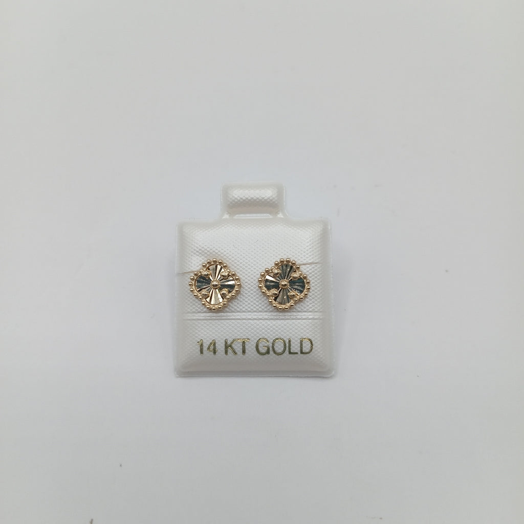 BROQUELES ORO 14K 1.5 (NUEVO)