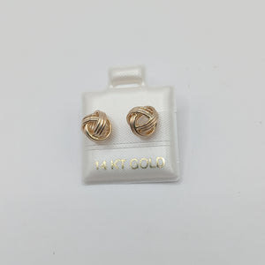 BROQUELES ORO 14K 1.8 (NUEVO)