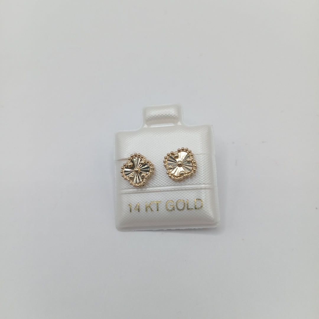 BROQUELES ORO 14K 1.5 (NUEVO)