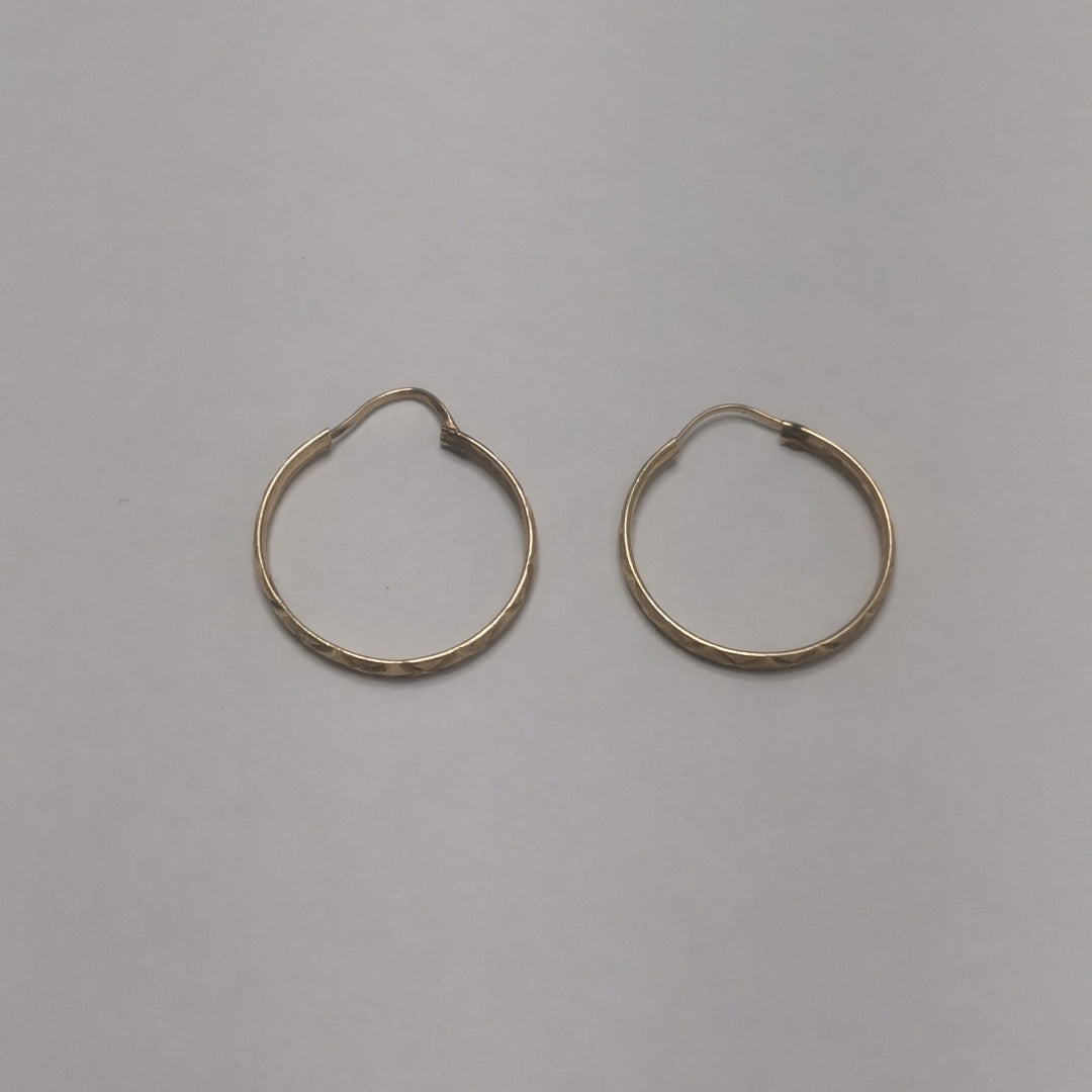 ARRACADAS PAR ORO 14 K 2.4 GRMS (SEMINUEVO)