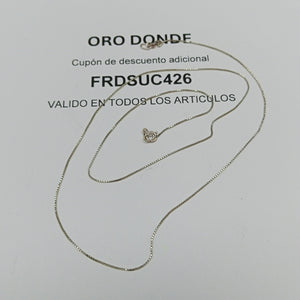 CADENA ORO 10 K 1,10 GRMS (SEMINUEVO)