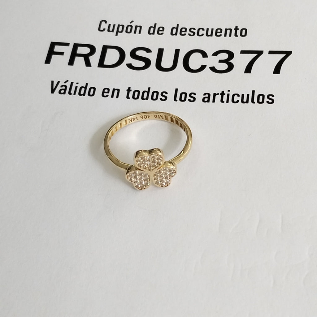 ANILLOS DAMA ORO 14K 1.9 (NUEVO)
