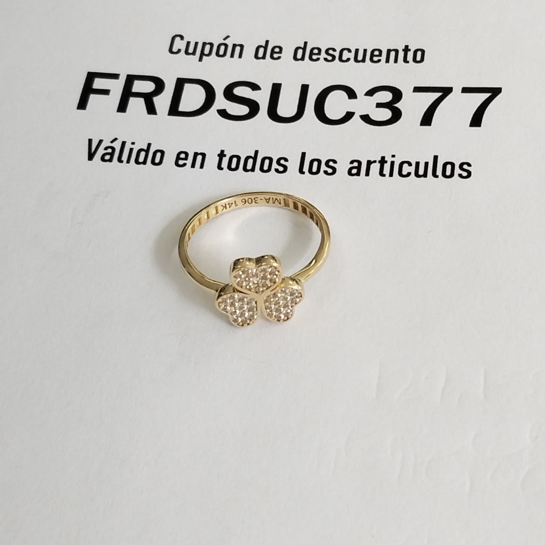 ANILLOS DAMA ORO 14K 1.9 (NUEVO)
