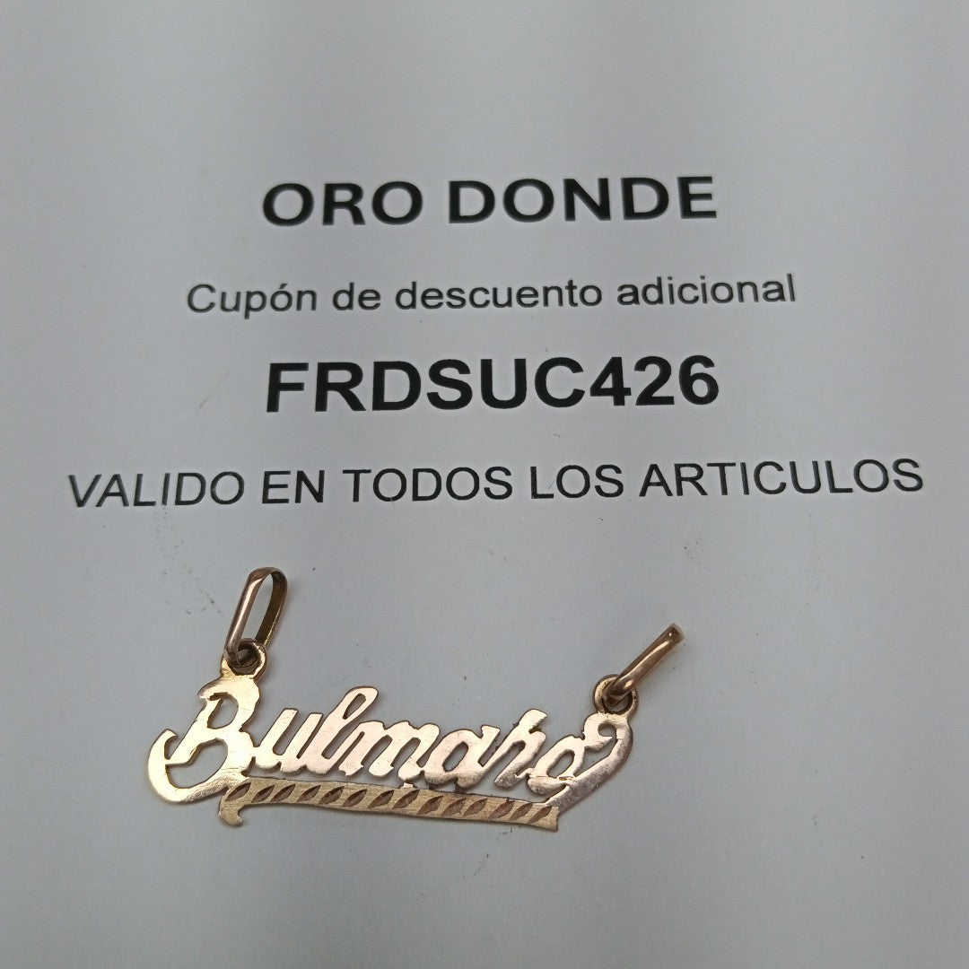 DIJE ORO 8 K 2,00 GRMS (SEMINUEVO)