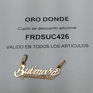 DIJE ORO 8 K 2,00 GRMS (SEMINUEVO)