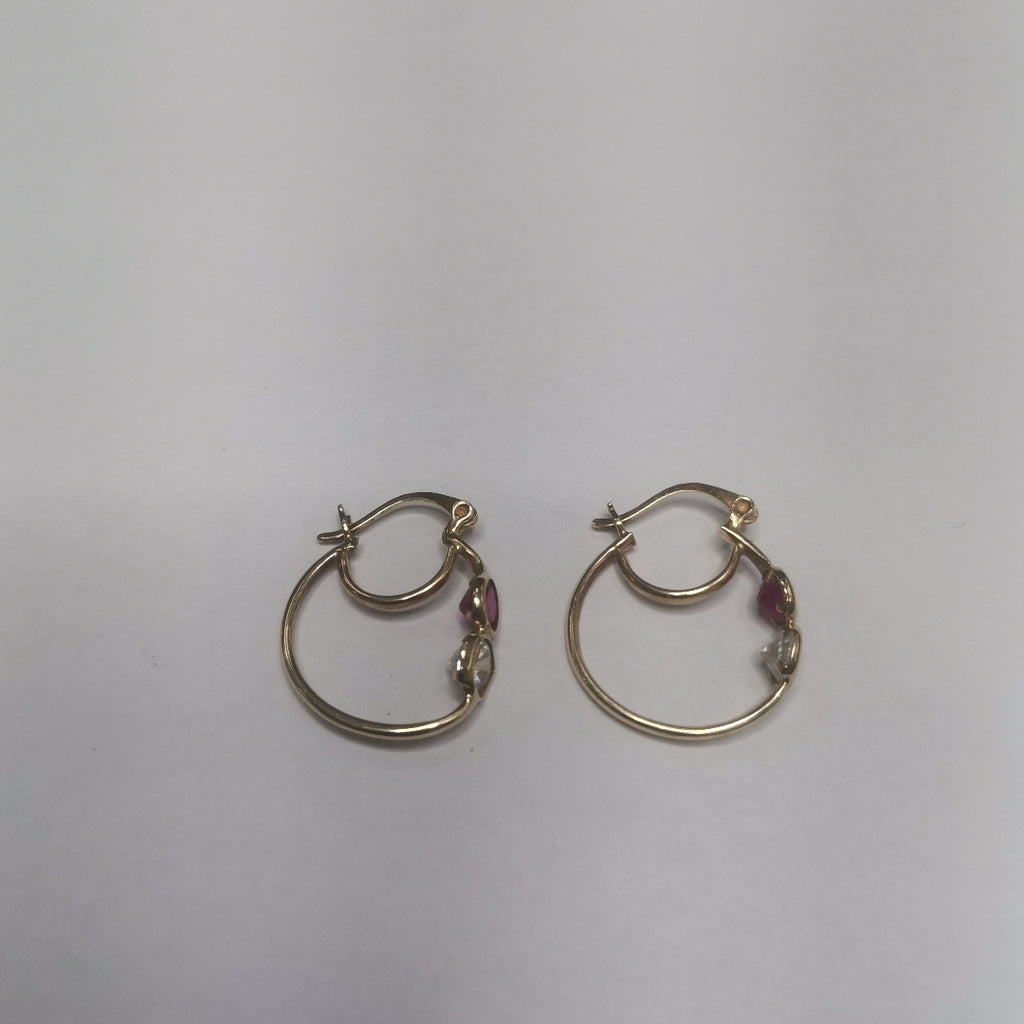 ARETES PAR ORO 14 K 2.2 GRMS (SEMINUEVO)