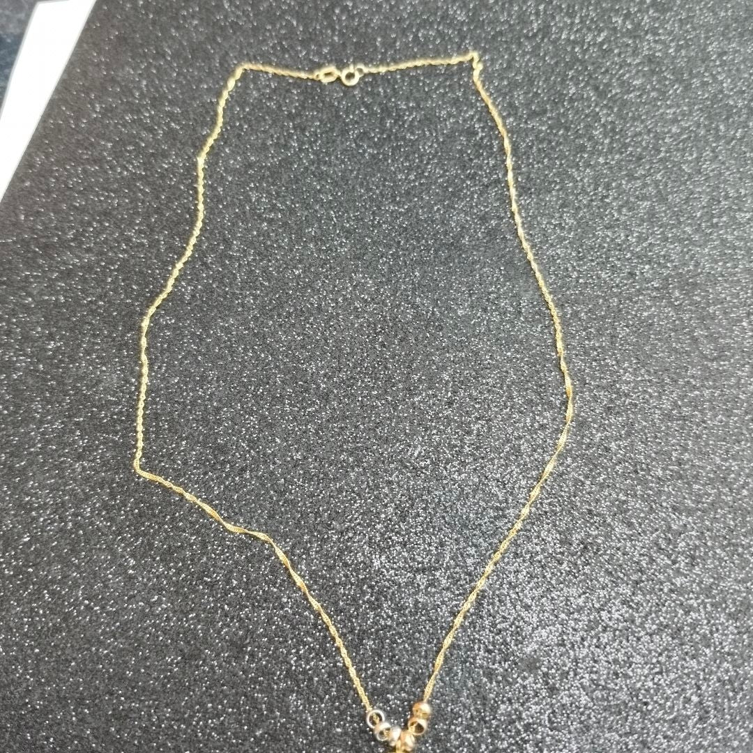 GARGANTILLA ORO 14 K 1.4 GRMS (SEMINUEVO)