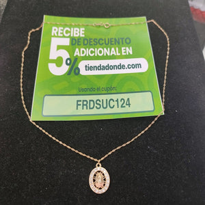 CADENA, DIJE ORO 10 K 2 GRMS (SEMINUEVO)