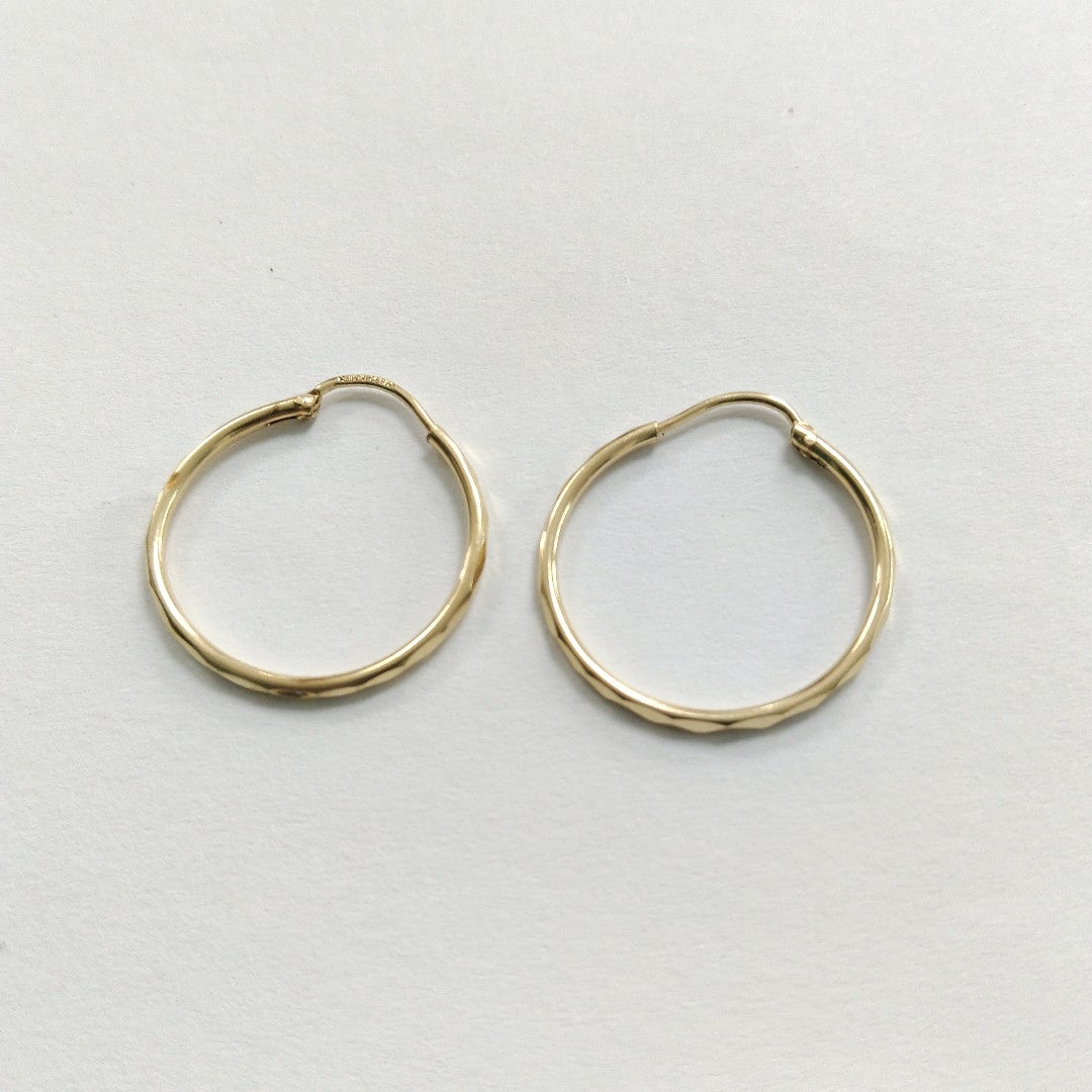 ARRACADAS PAR ORO 14 K 1.4 GRMS (SEMINUEVO)