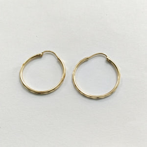 ARRACADAS PAR ORO 14 K 1.4 GRMS (SEMINUEVO)