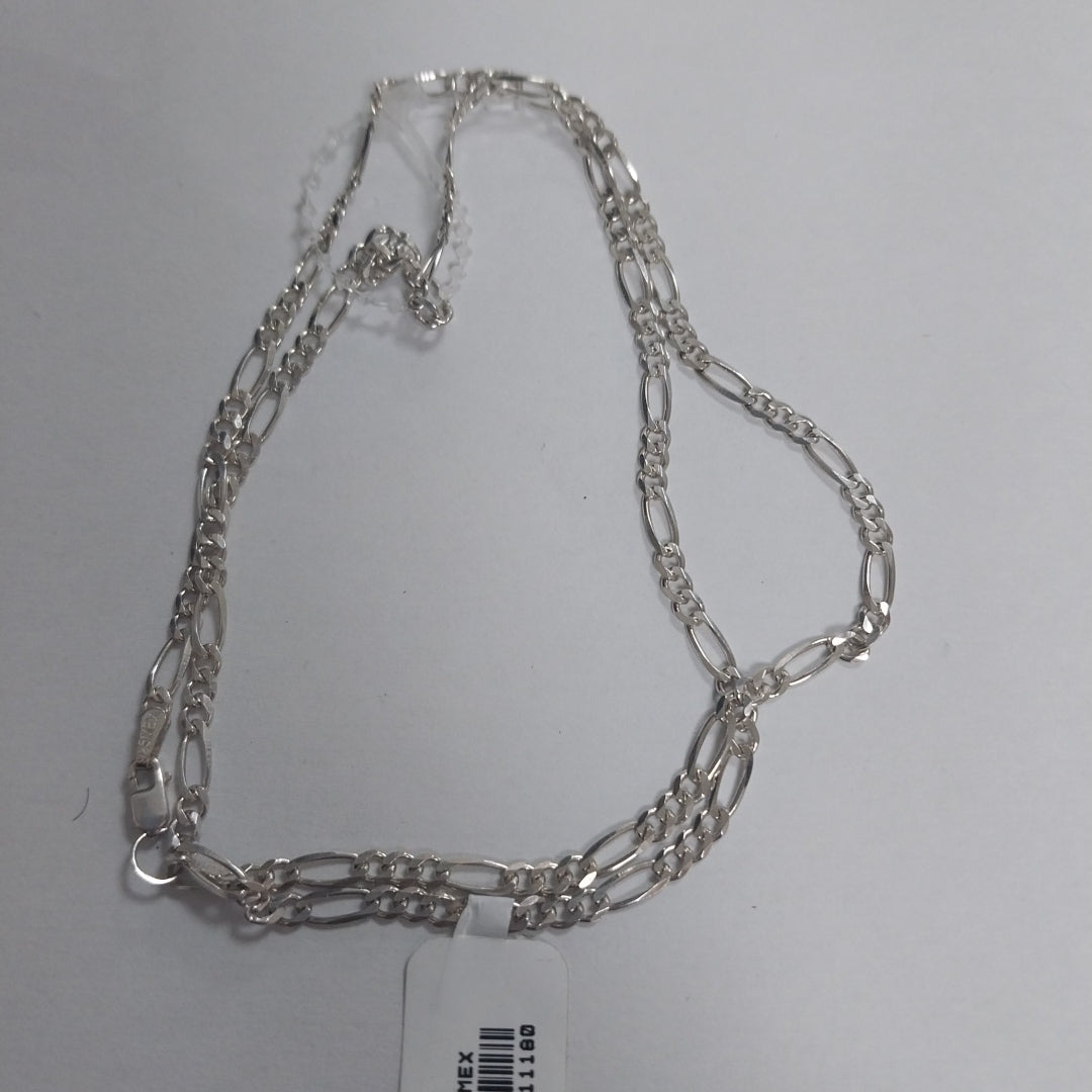 CADENA TEJIDO 3X1 PLATA .925 55 CM 7.5 GR (NUEVO)