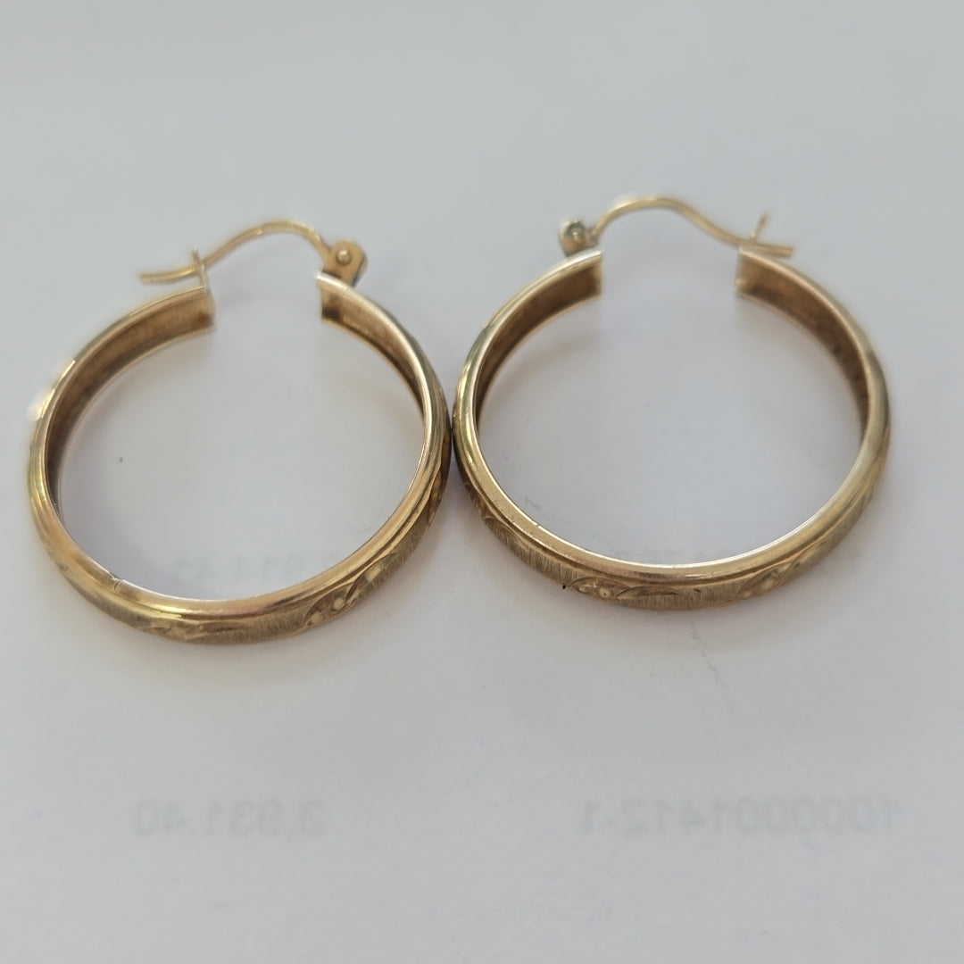 ARRACADAS PAR ORO 10 K 2.9 GRMS (SEMINUEVO)