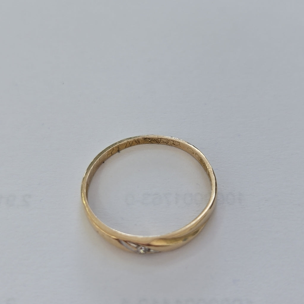 ANILLITO ORO 14 K 1.1 GRMS (SEMINUEVO)