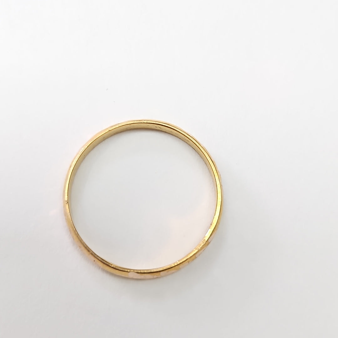 ANILLO ORO 10 K 1.3 GRMS (SEMINUEVO)