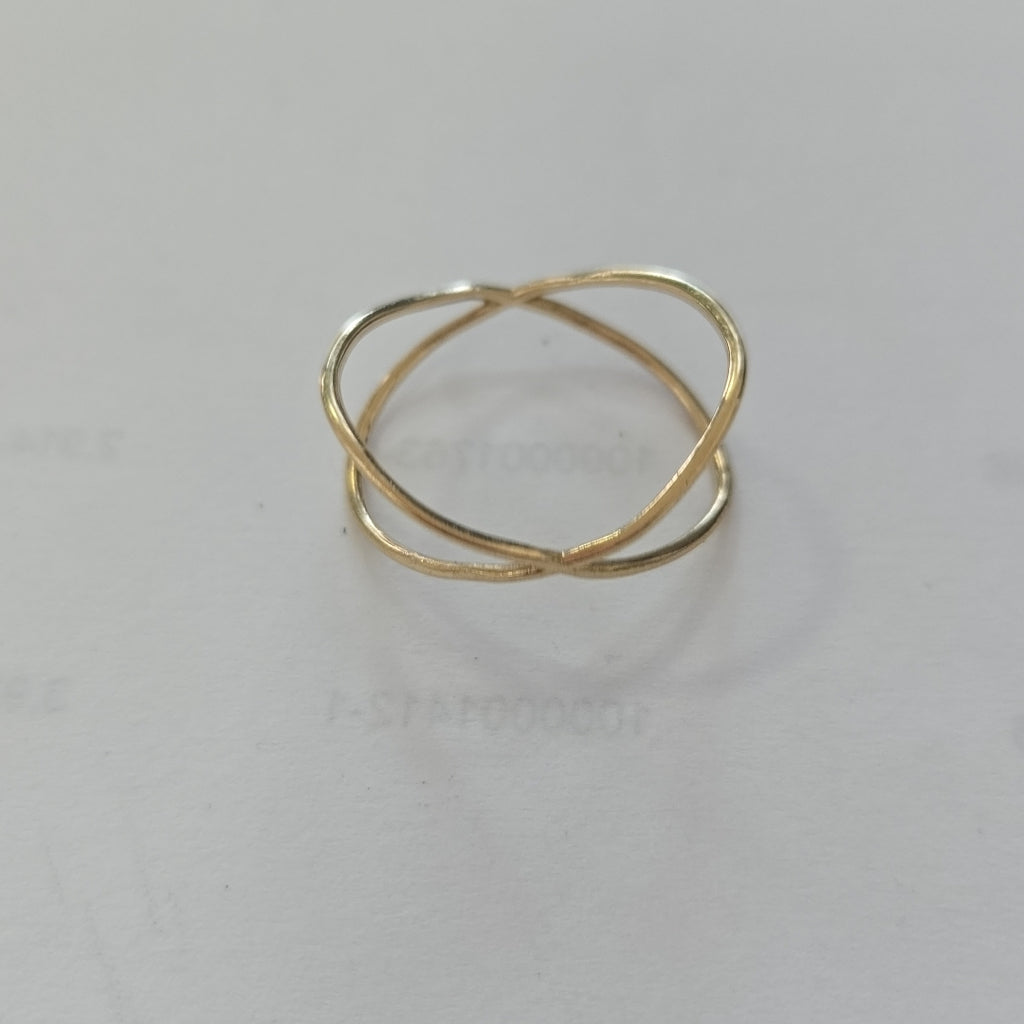 ANILLO ORO 10 K 0.9 GRMS (SEMINUEVO)
