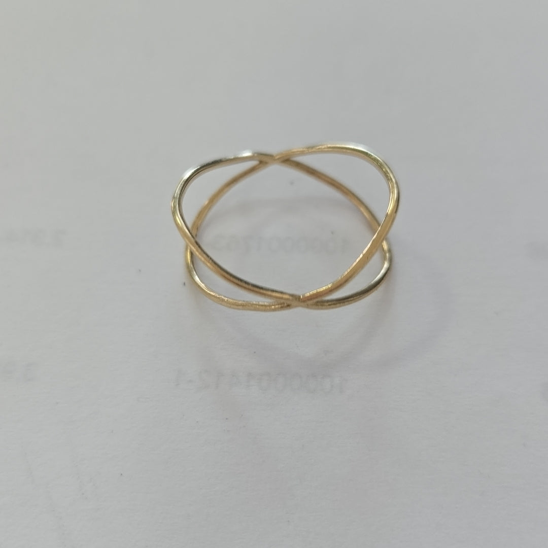 ANILLO ORO 10 K 0.9 GRMS (SEMINUEVO)
