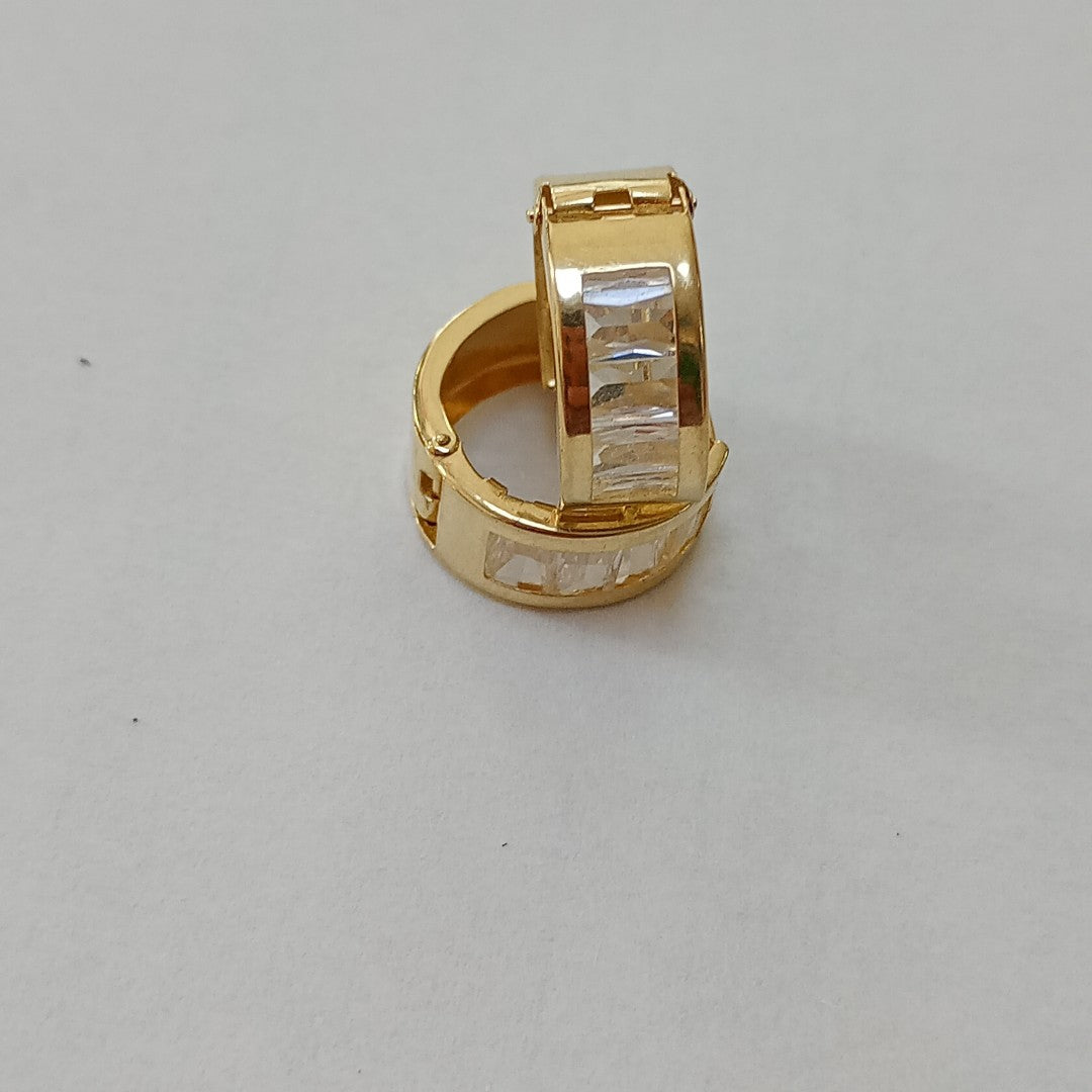 ARRACADAS PAR ORO 10 K 2.5 GRMS (SEMINUEVO)