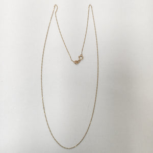 CADENA ORO 10 K 0.9 GRMS (SEMINUEVO)