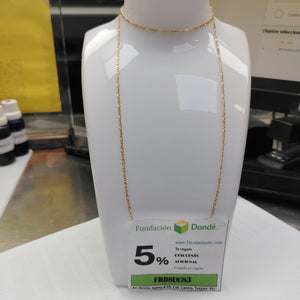 CADENA ORO 14 K 3,20 GRMS (SEMINUEVO)