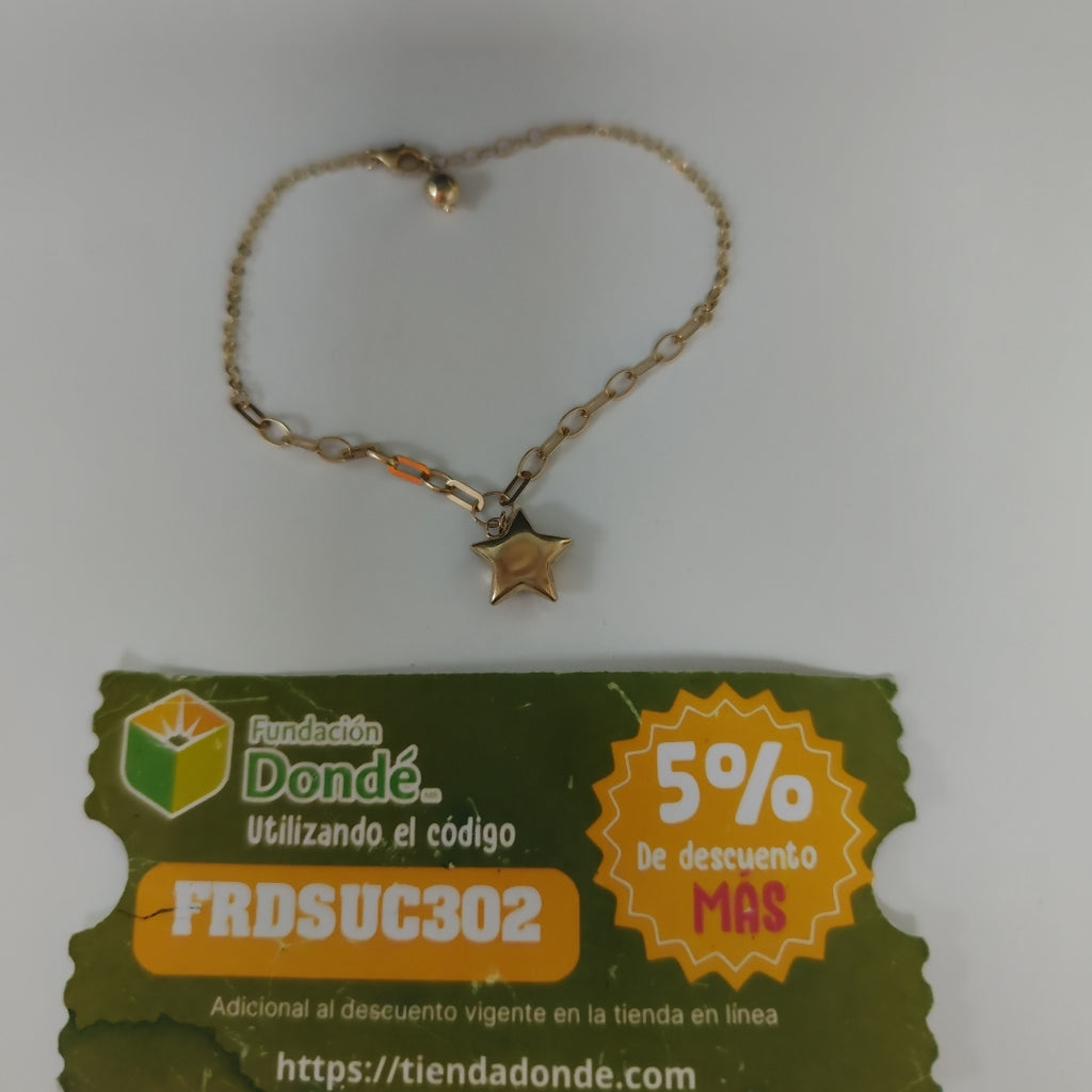 PULSERA ORO 10 K 3.4 GRMS (SEMINUEVO)