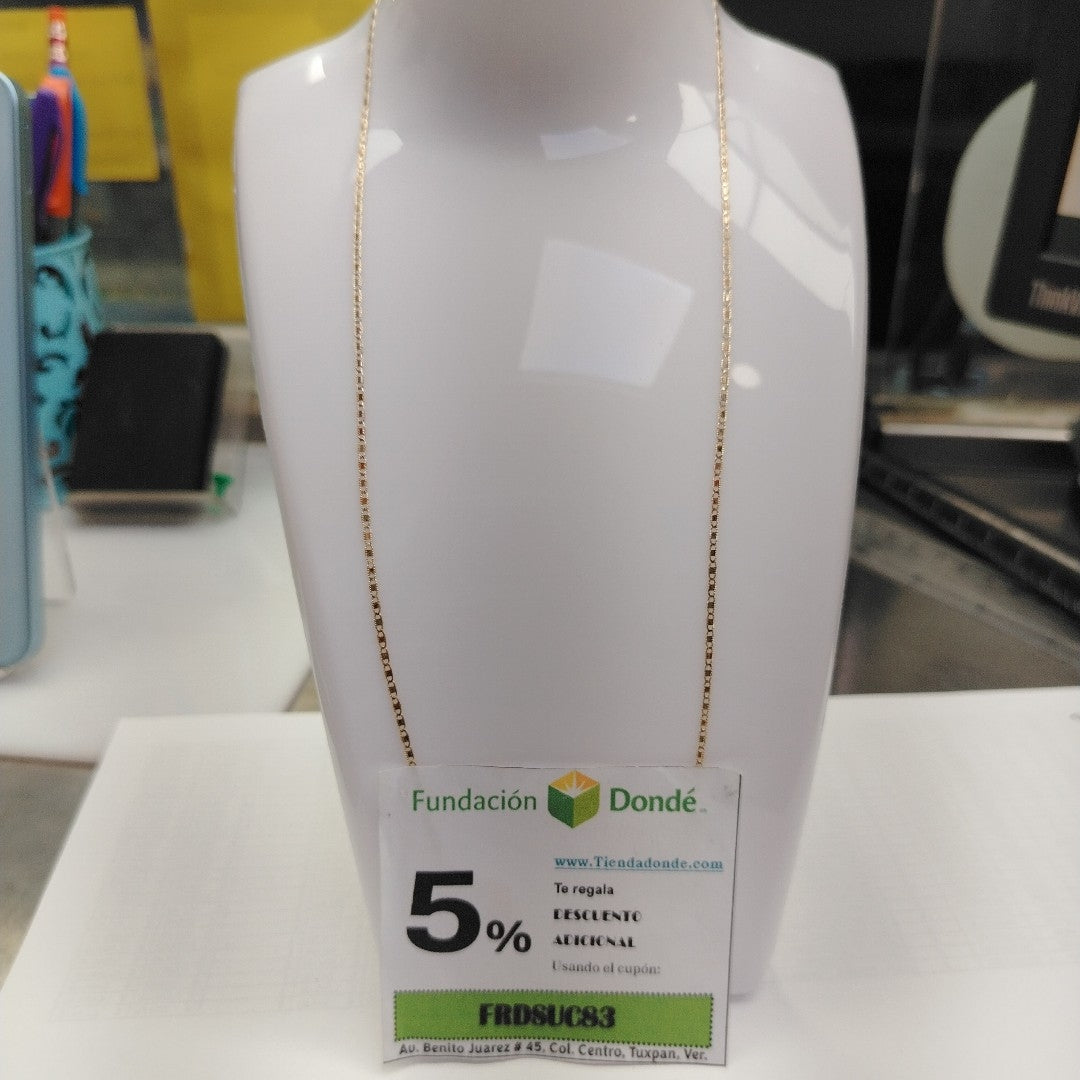 CADENA ORO 8 K 1,30 GRMS (SEMINUEVO)
