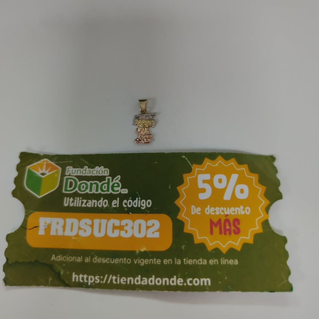 DIJE ORO 14 K 0.3 GRMS (SEMINUEVO)