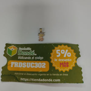 DIJE ORO 14 K 0.3 GRMS (SEMINUEVO)