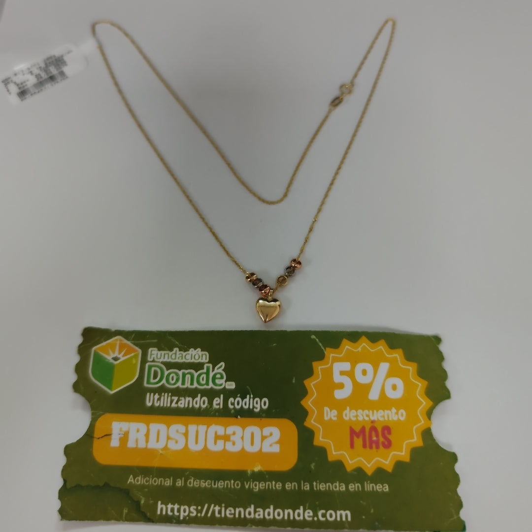 GARGANTILLA ORO 14 K 1.5 GRMS (SEMINUEVO)