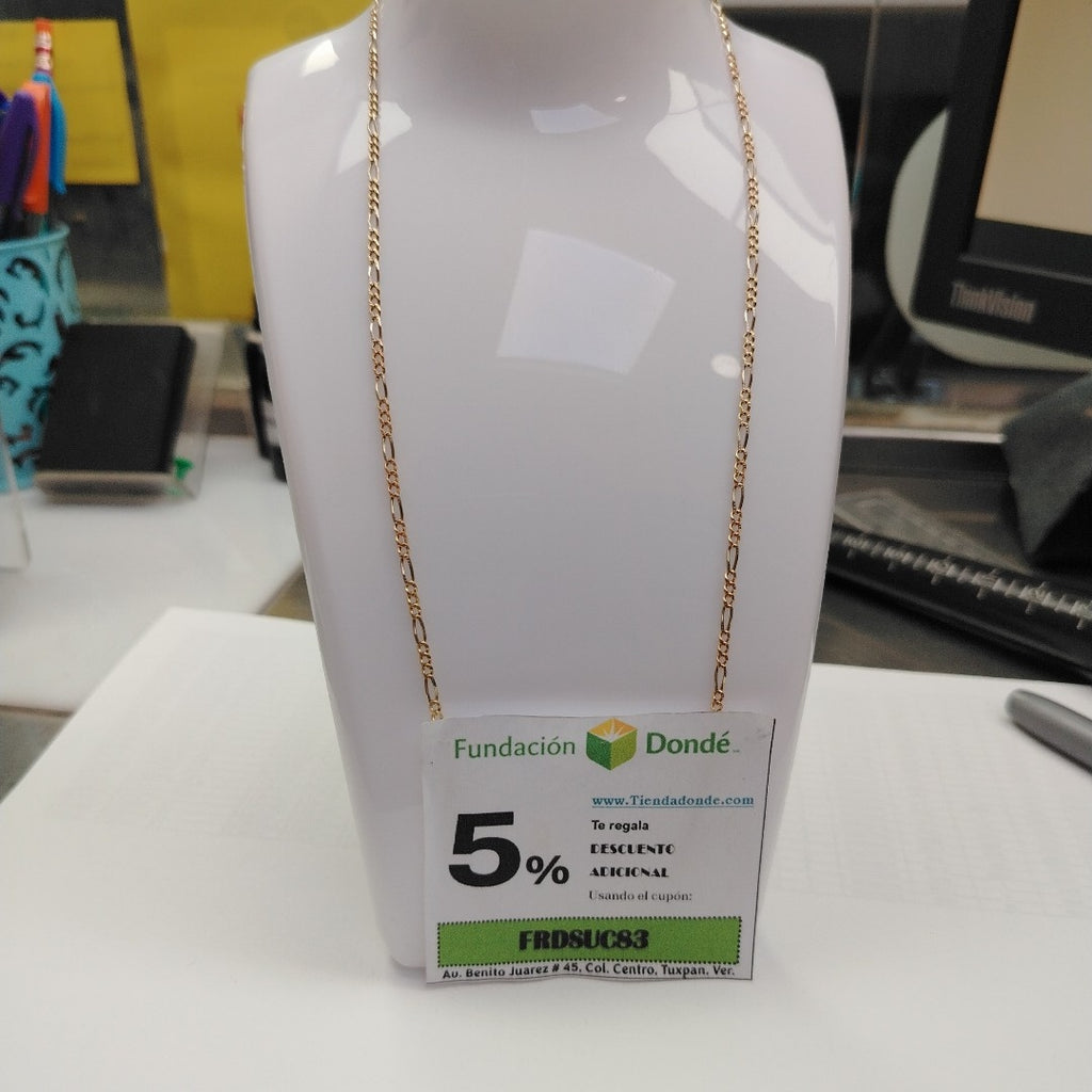 CADENA ORO 14 K 5,10 GRMS (SEMINUEVO)