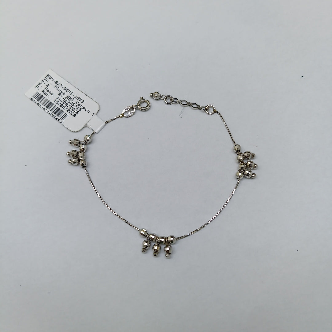 PULSERA ORO BLANCO 18 K 3,20 GRMS (SEMINUEVO)